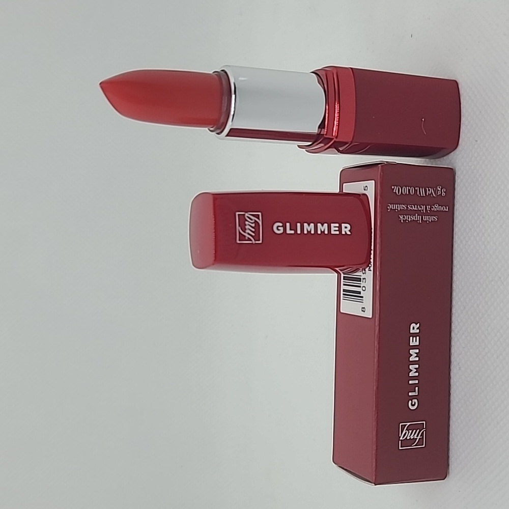 fmg Glimer POPPY Satin Lipstick